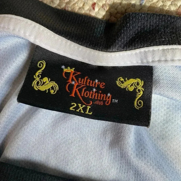 Kulture Clothing Mens Multicolor Beach Summer Casual T Shirt Size 2XL Stretch - Picture 3 of 4